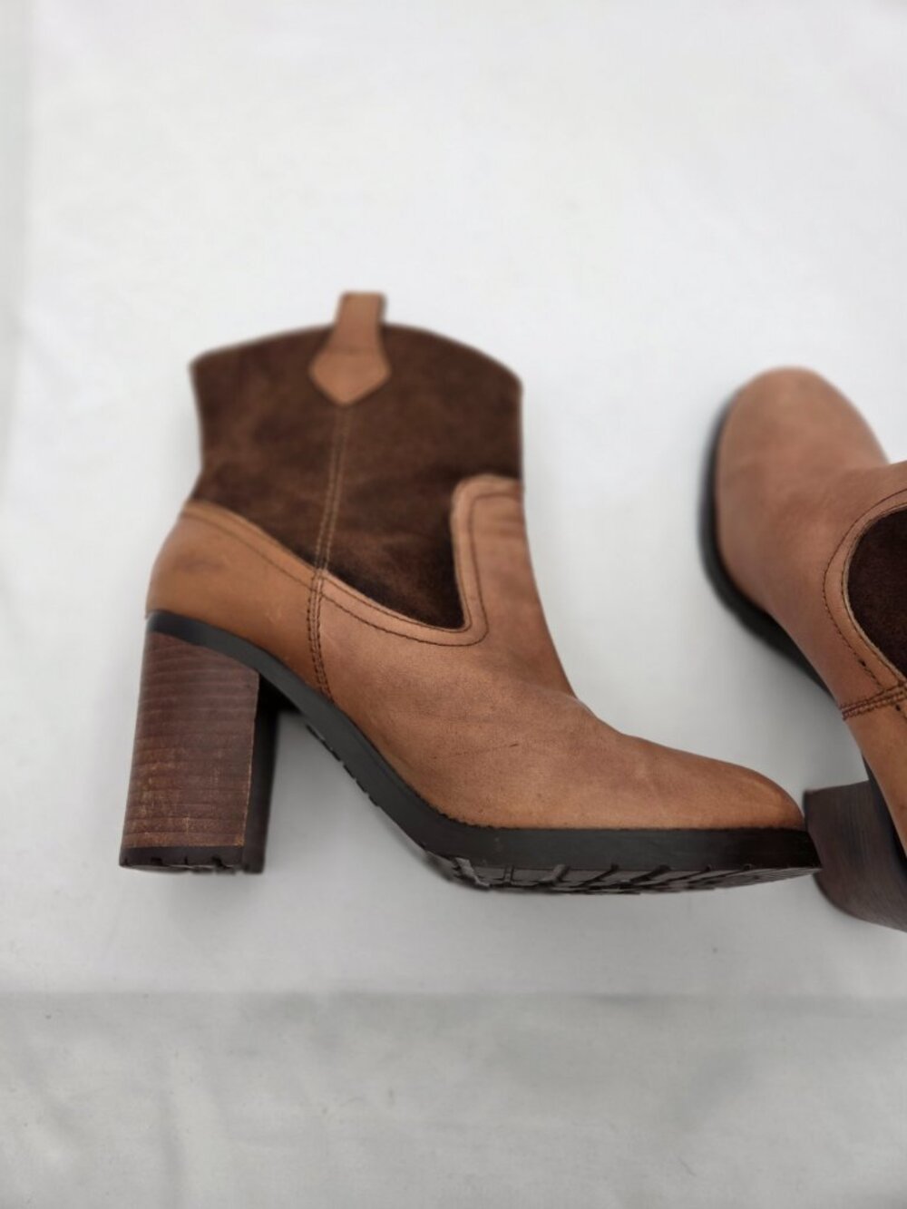 Ralph Lauren Leather Equestrian Heeled Boots 7.5 - Picture 7 of 14